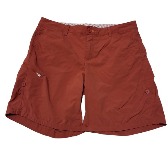 Orvis Pants - Orvis Guide Shorts Women’s 12 Salmon UPF-50 Outdoor Fishing High-Rise